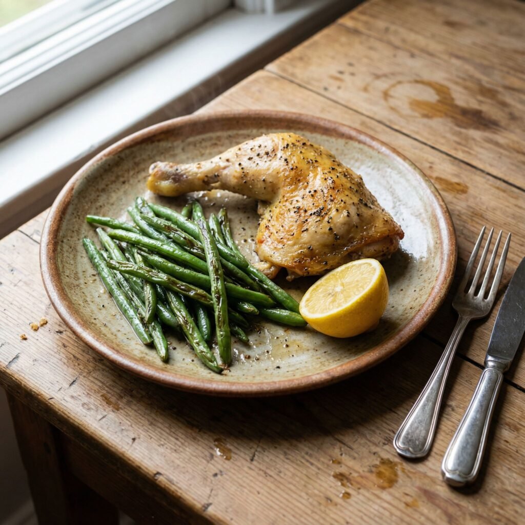 Air Fryer Lemon Pepper Chicken: Juicy, Zesty, and Keto-Friendly serving