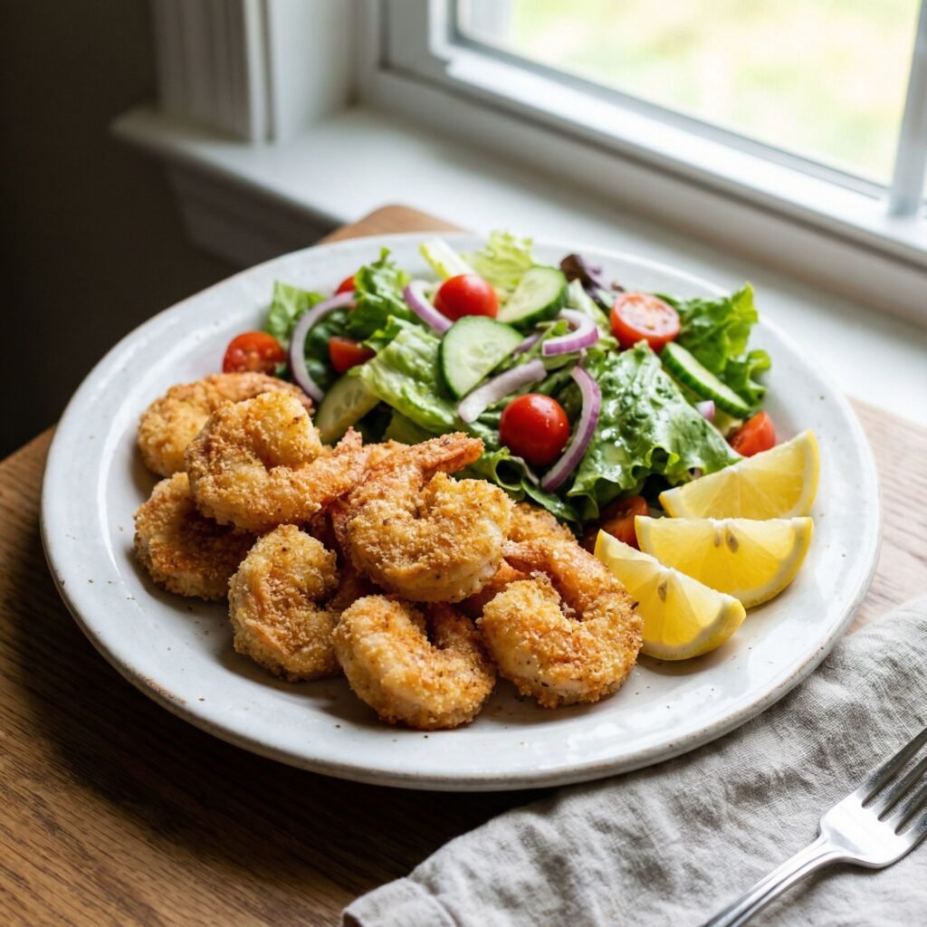 Air Fryer Shrimp with Garlic – Quick Keto Dinner in 15 Minutes serving